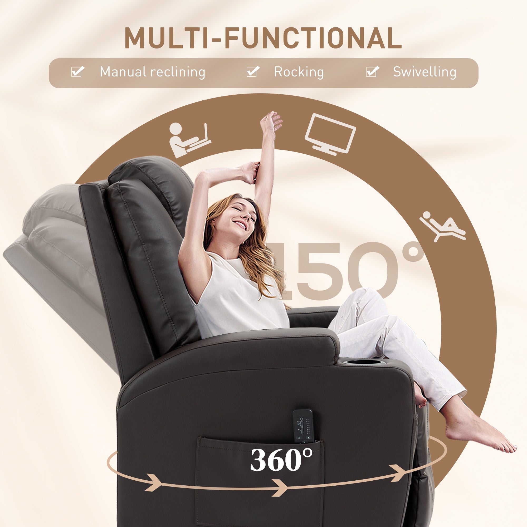 Kick Back in Style Massage Chair