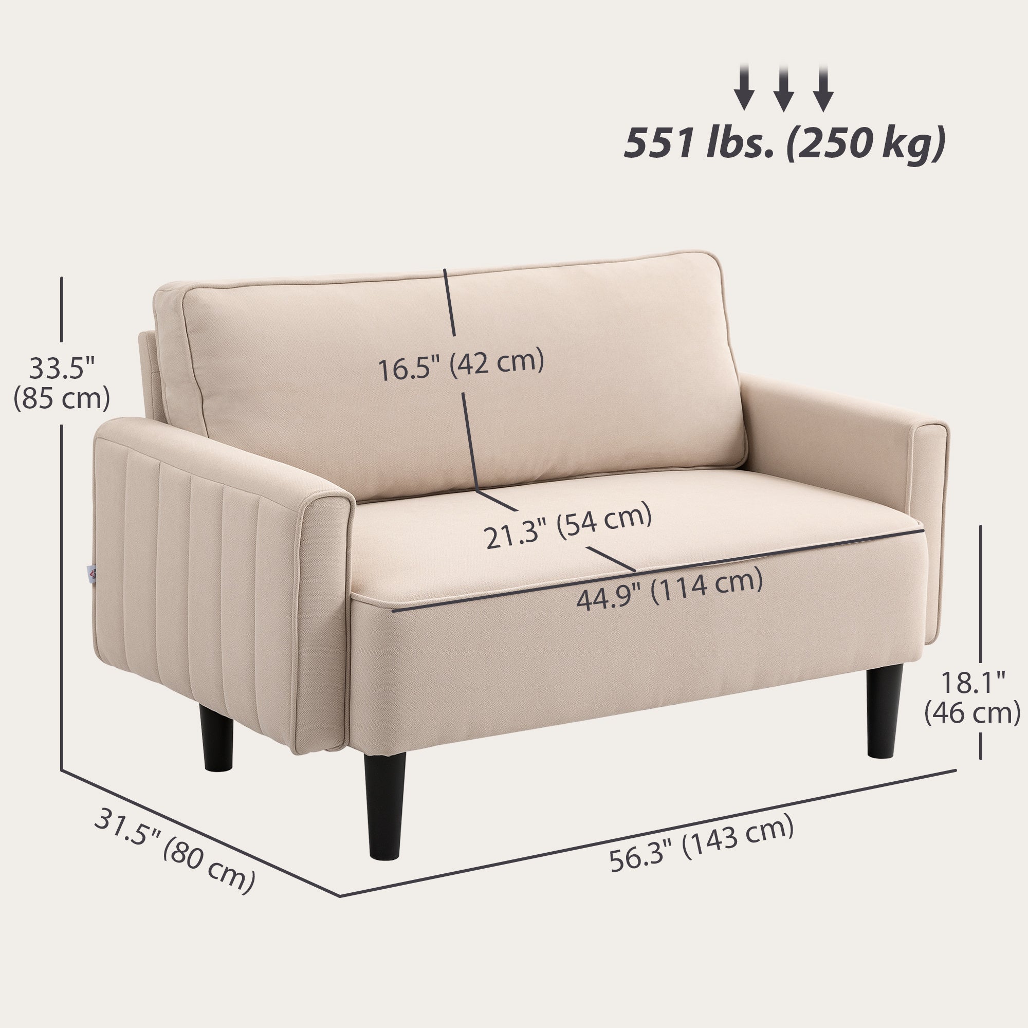 Whitmore Loveseat Sofa