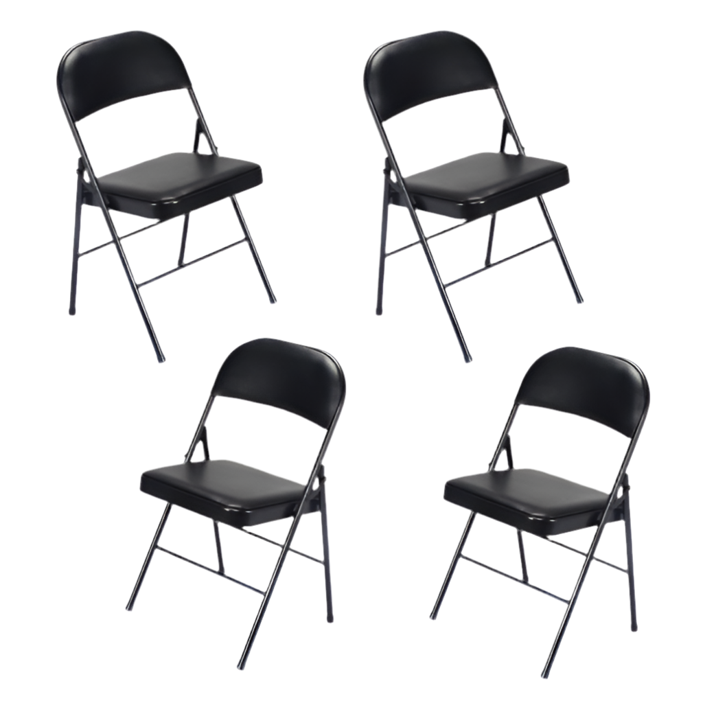 Foldable Chairs x4