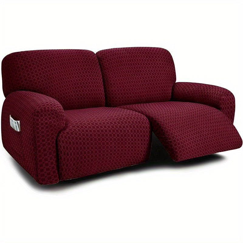 Imperial Red Reclining Sofa