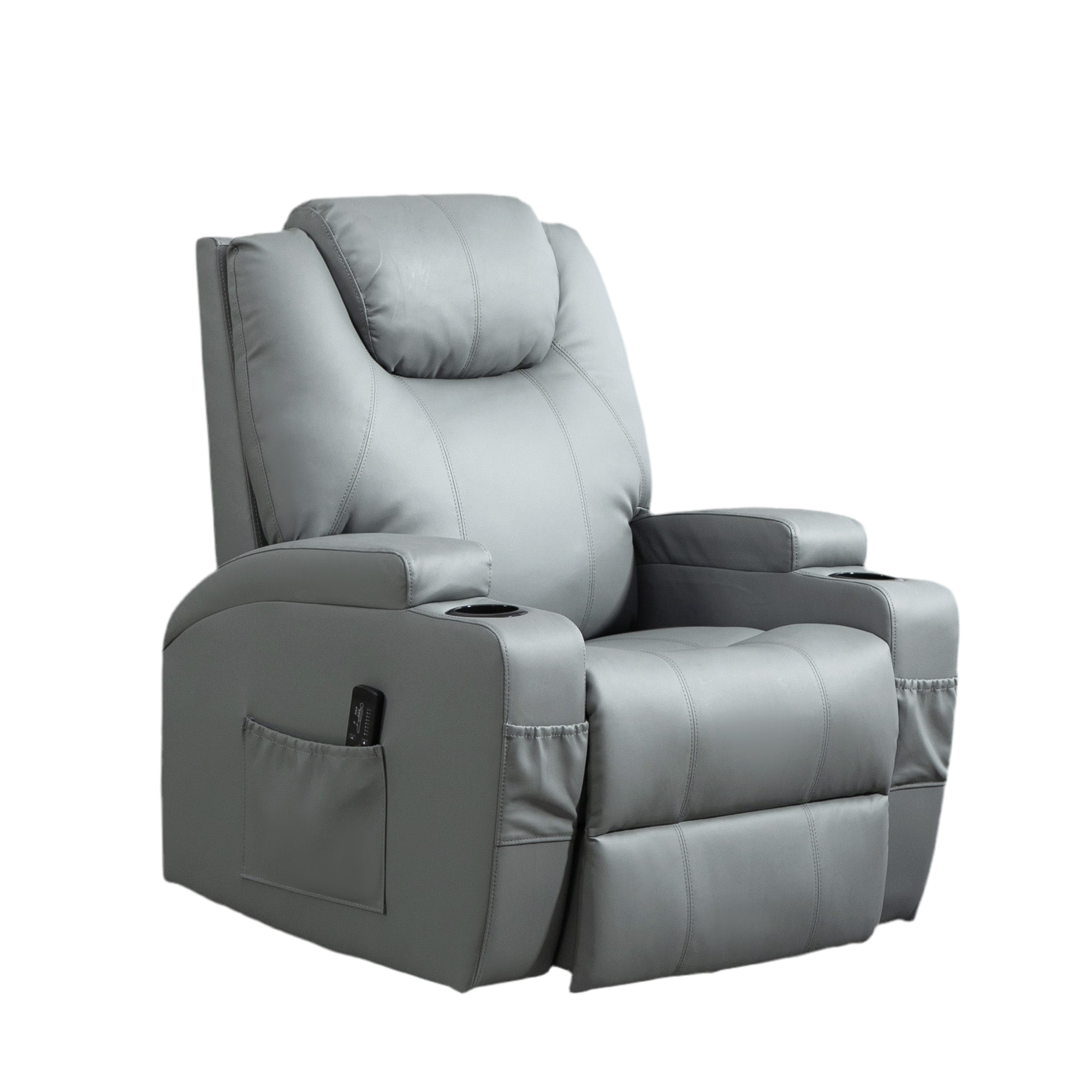 High-Density Comfort Massage Recliner