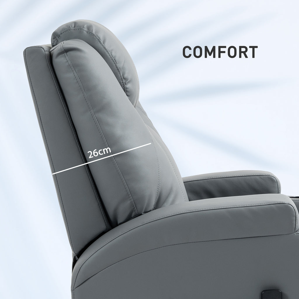 High-Density Comfort Massage Recliner