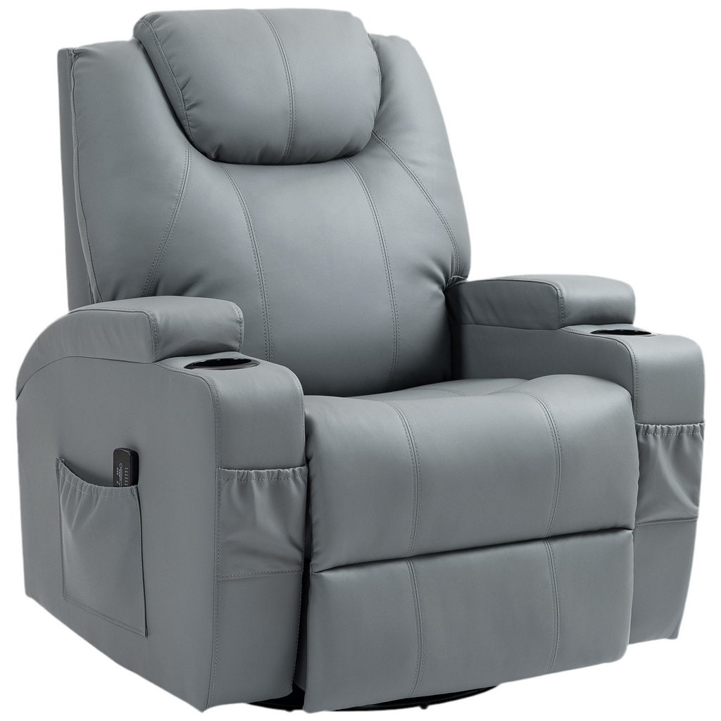 High-Density Comfort Massage Recliner