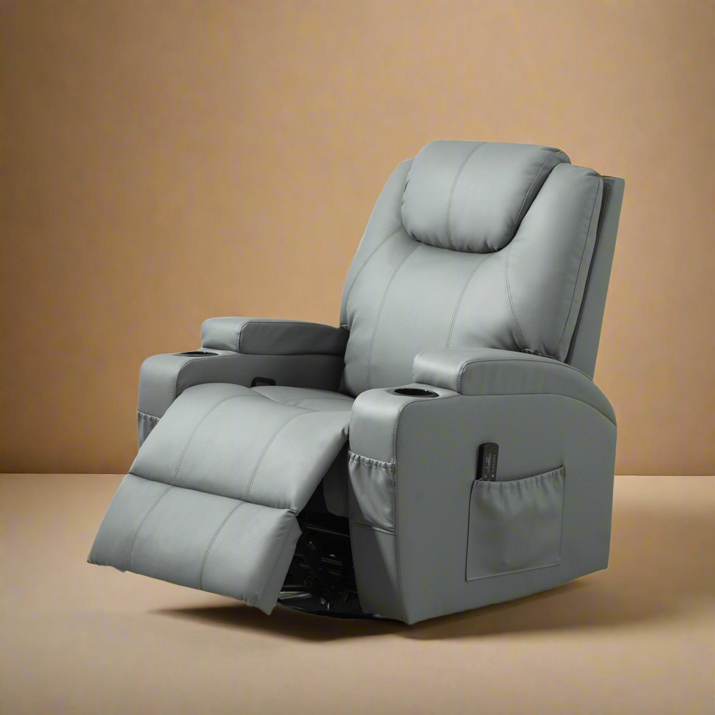 High-Density Comfort Massage Recliner
