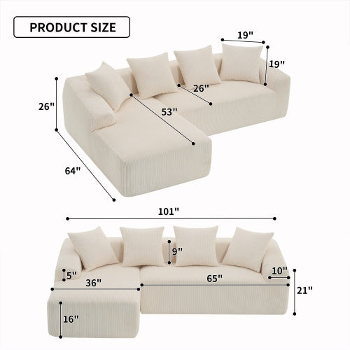The More, The Merrier Sectional Sofa